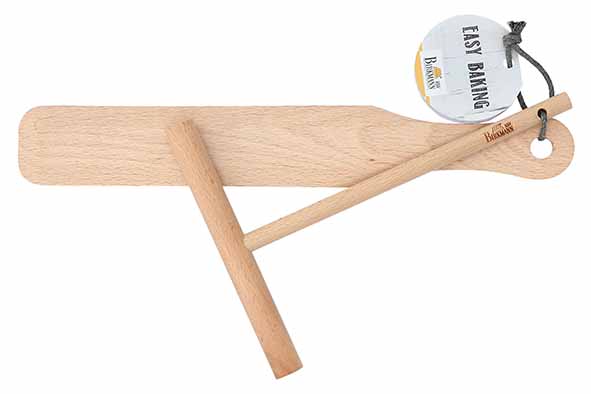 Rouleau+Spatule crêpes - Bois